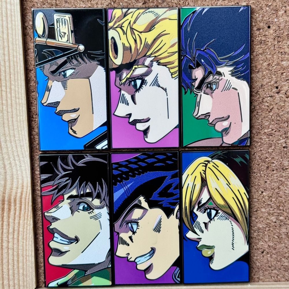 JoJo's Bizarre Adventure Hard Enamel Pin 
