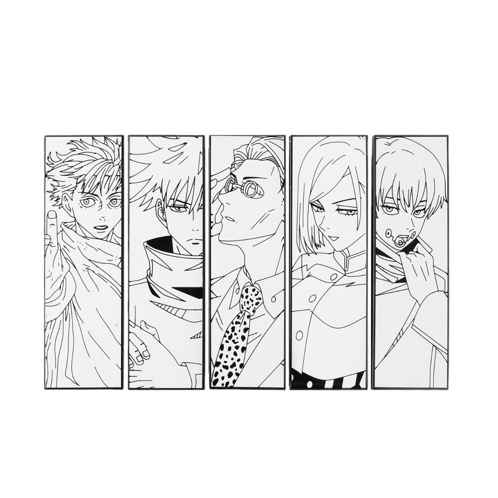Jujutsu Kaisen Metal Badge Otsutsukota Fushigi Kugi Saki Nobara Inuyama Saki Nanami Kento