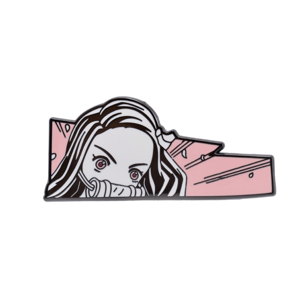Demon Slayer Enamel Pin Set – Inosuke, Nezuko, Tanjiro & Zenitsu (Hard Enamel)