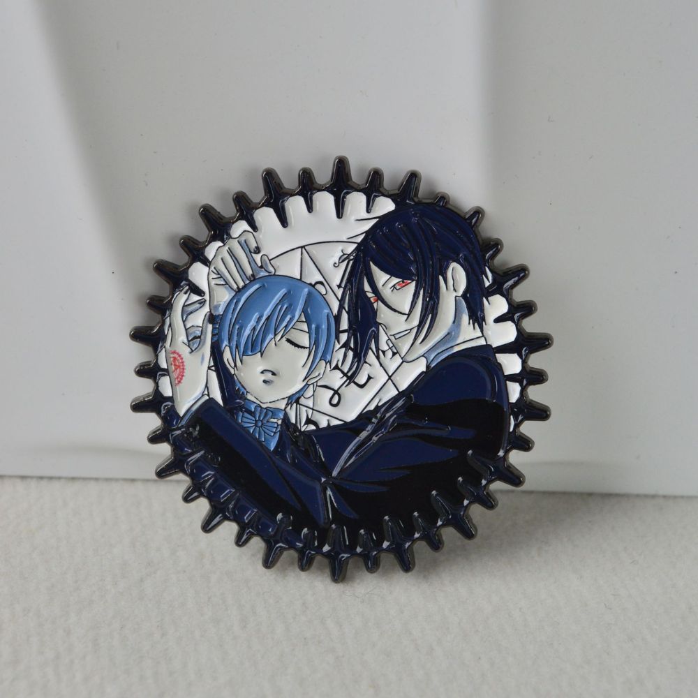 Black Butler - Charles Sebastian Soft Enamel Pin | Anime Collectible