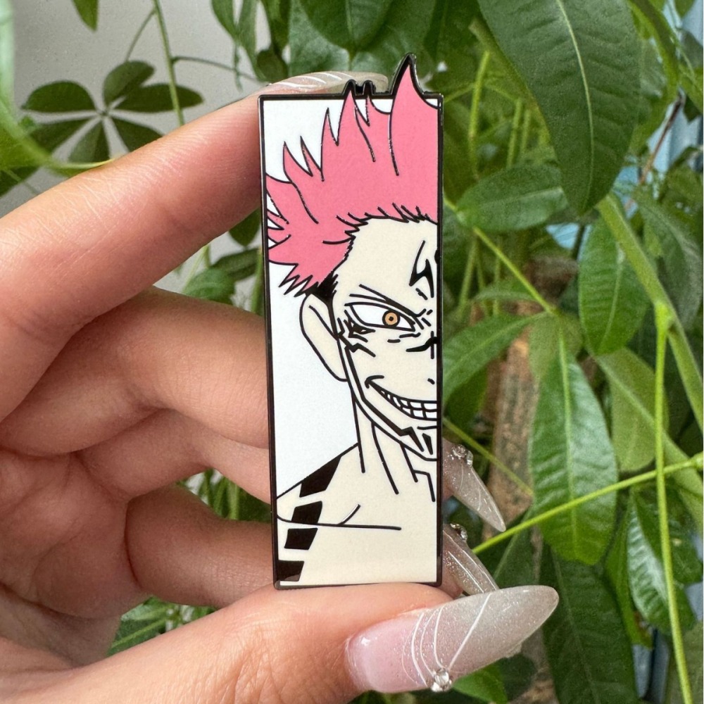 Jujutsu Kaisen - Itadori Yuji & Ryomen Sukuna Hard Enamel Pins - Pinrealm Collection