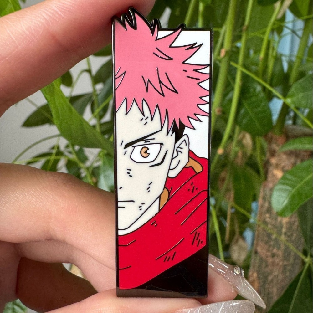 Jujutsu Kaisen - Itadori Yuji & Ryomen Sukuna Hard Enamel Pins - Pinrealm Collection