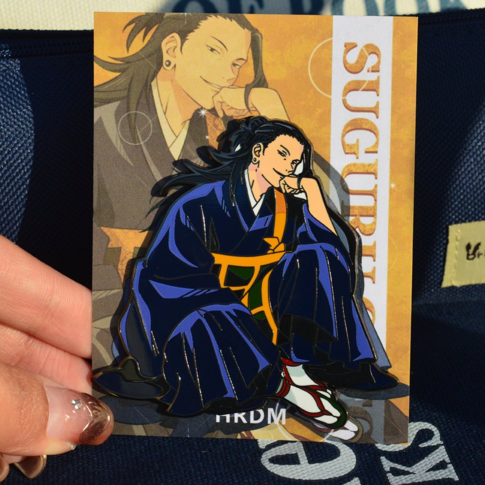 Curse Return Alloy Badge Otsutsukoshi Yuta Natsuyuki Gojo Satoru Tiger Stick Medal Gift Accessories