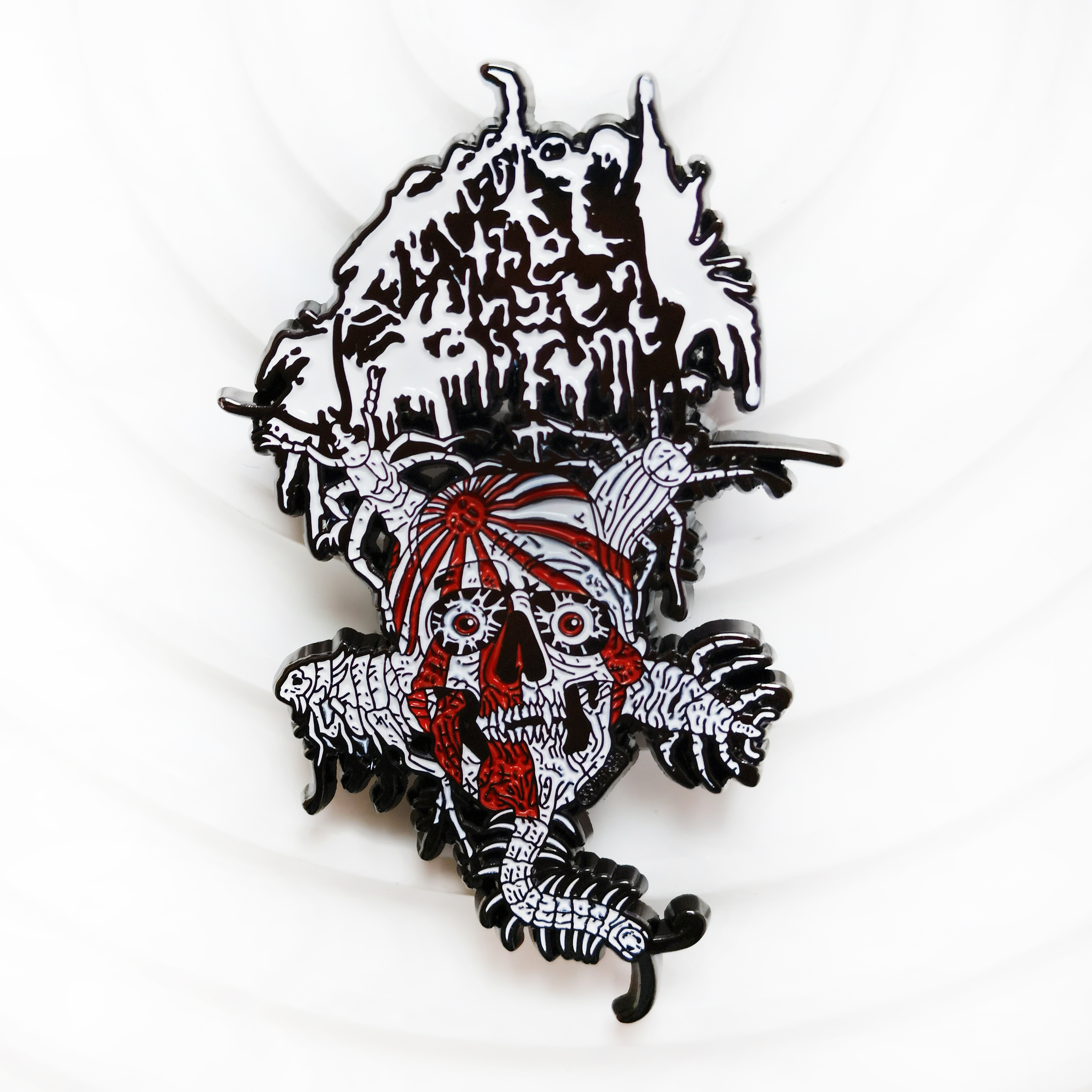 REEK OF THE UNZEN GAS FUMES (JPN) - LOGO - PIN