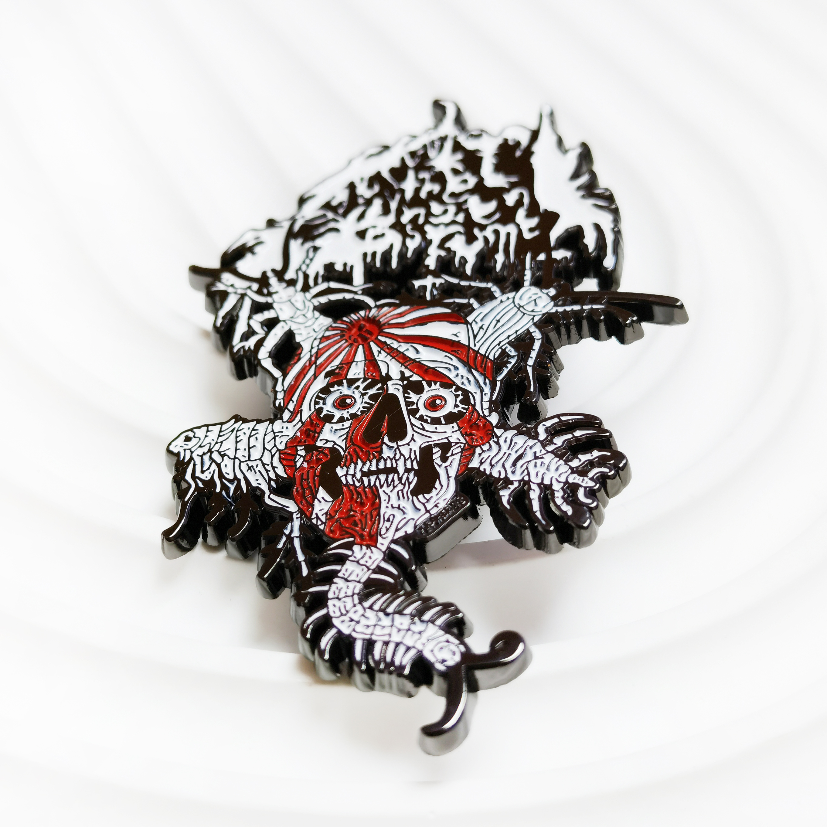 REEK OF THE UNZEN GAS FUMES (JPN) - LOGO - PIN