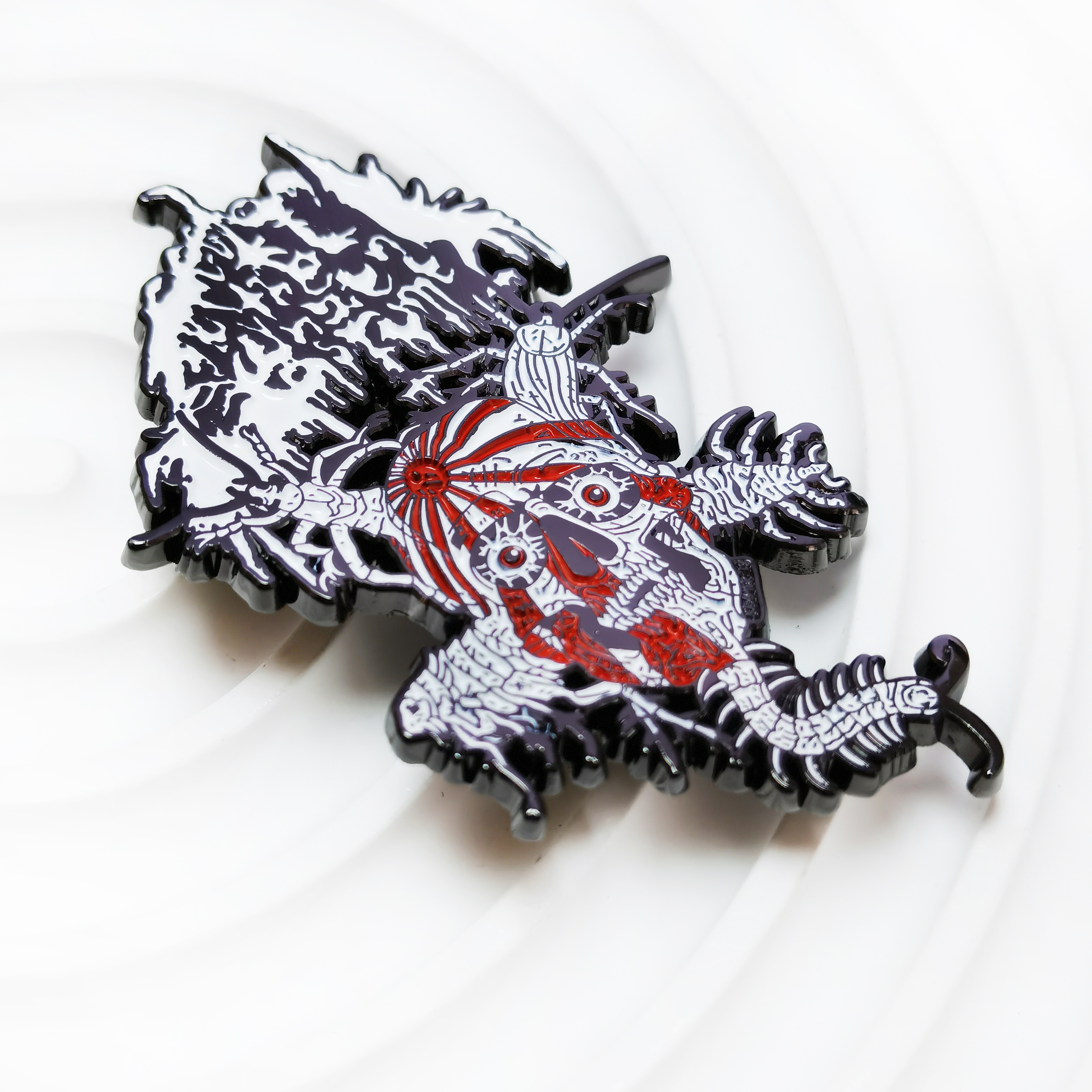 REEK OF THE UNZEN GAS FUMES (JPN) - LOGO - PIN