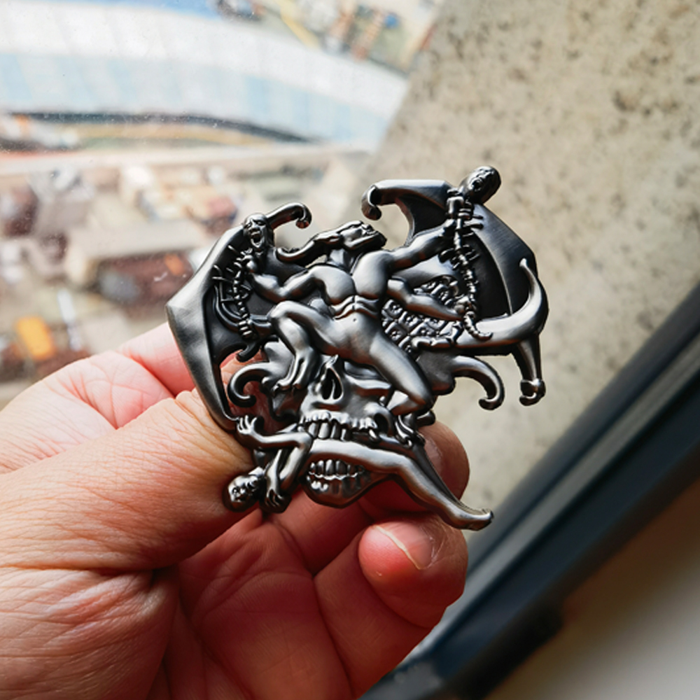 Hate Album by Sinister - 3D Relievo Pin