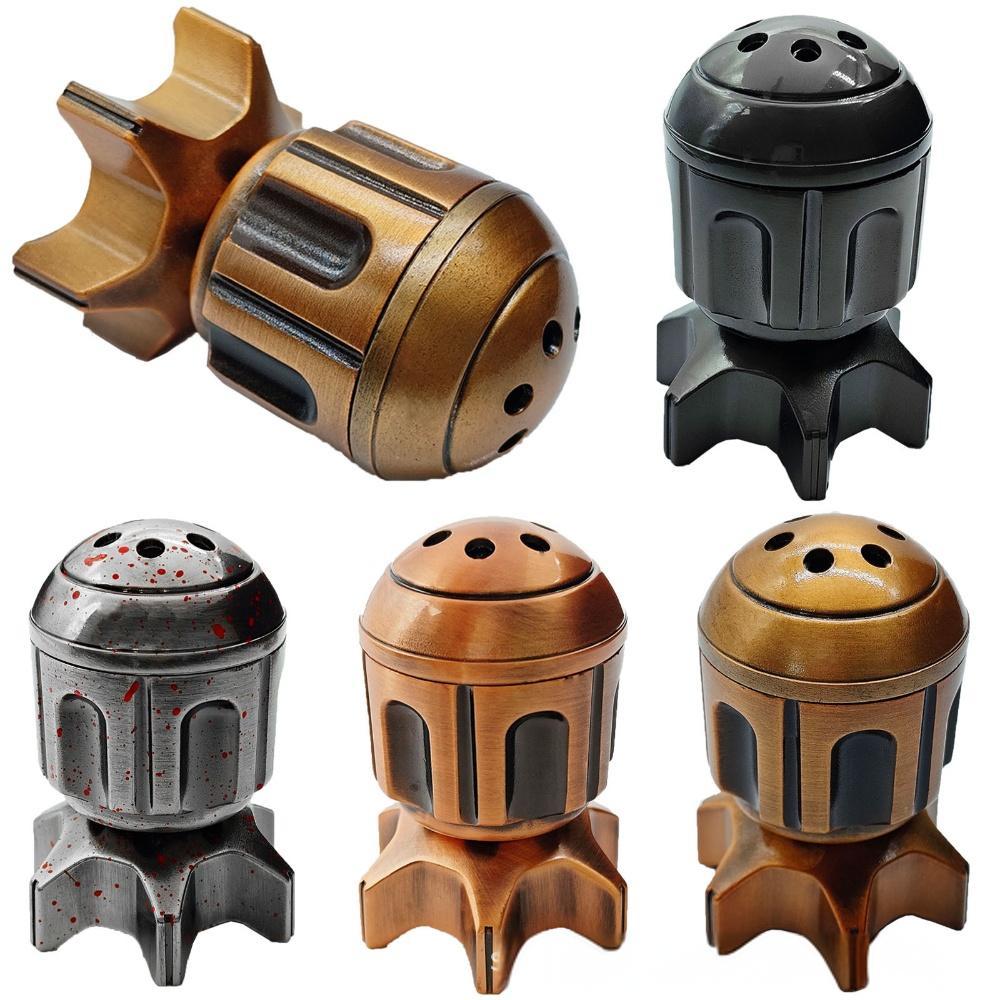 Rotatable Metal Rocket Bullet Dice Set – Polyhedron RPG Dice for D&D & Role-Playing Games