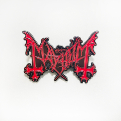 Mayhem Band Logo Pin