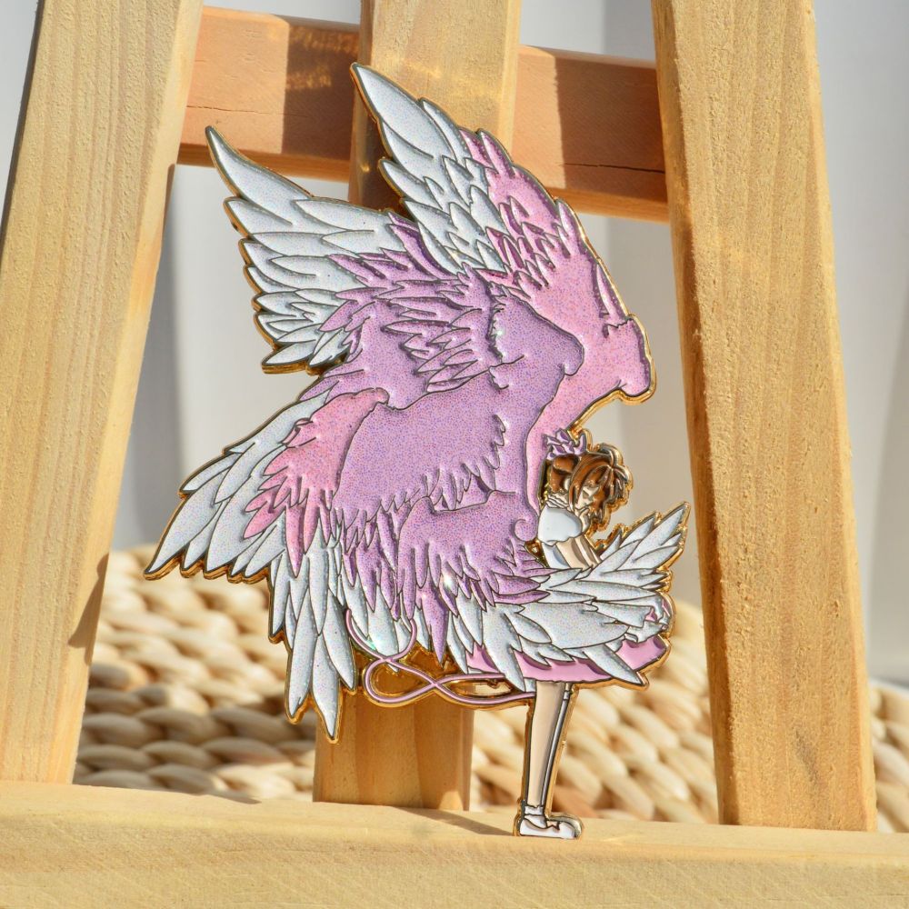 Cardcaptor Sakura Badge Judge Moon Metal Badge Sakura Cute Anime Schoolbag Accessories Pin