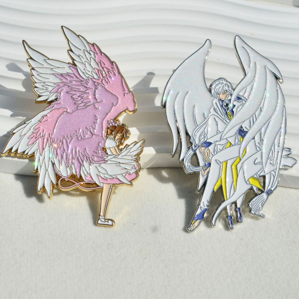 Cardcaptor Sakura Badge Judge Moon Metal Badge Sakura Cute Anime Schoolbag Accessories Pin