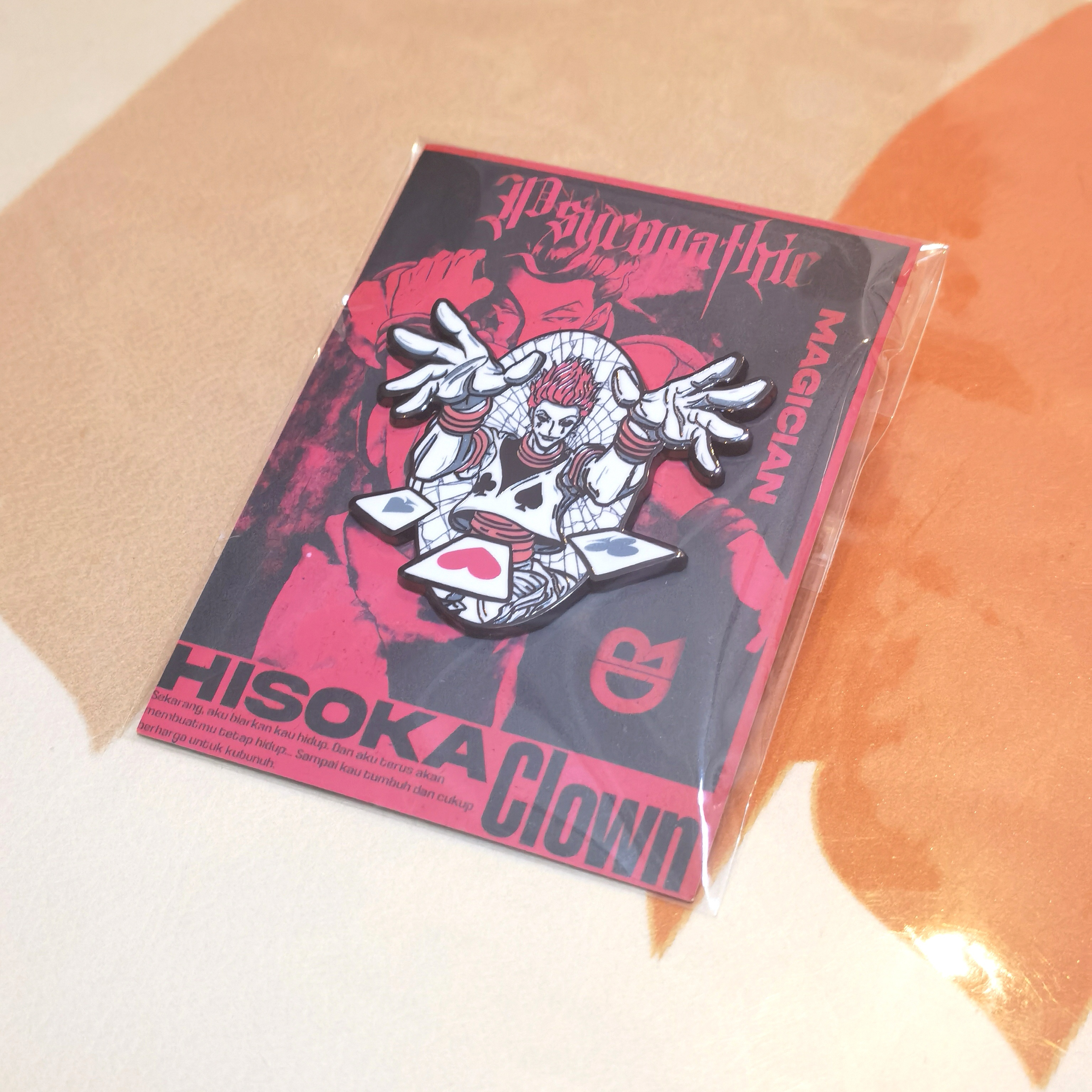Hunter x Hunter Hard Enamel Pin – Hisoka