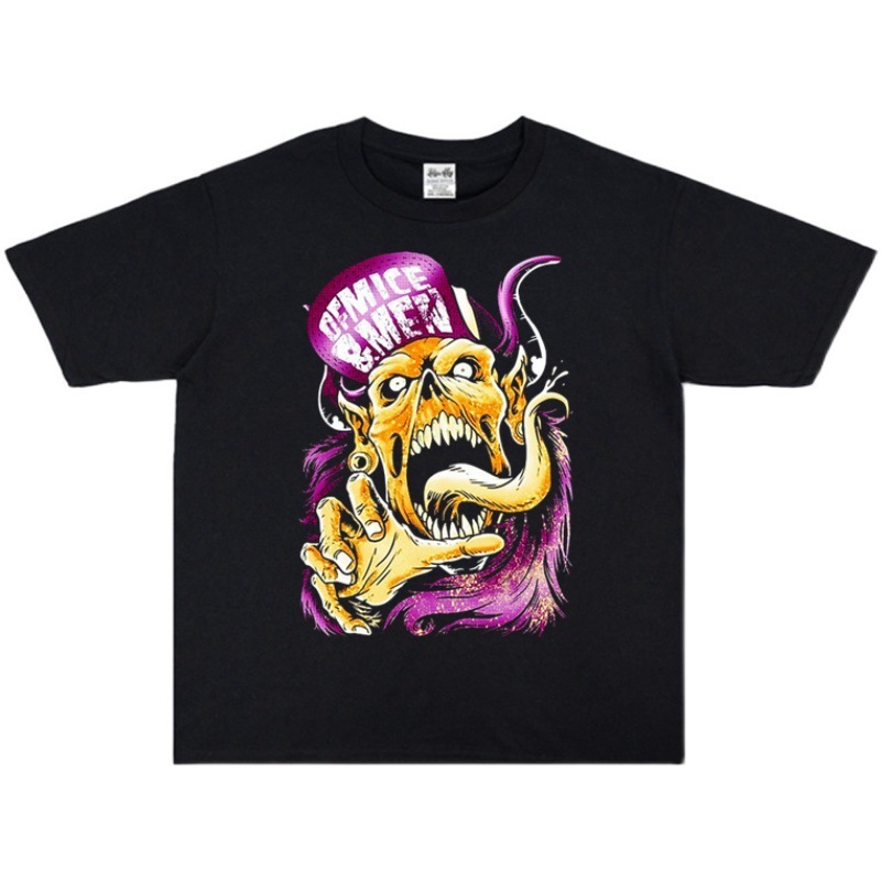 European and American rock Of Mice and Men band printed T-shirt short sleeve loose men and women