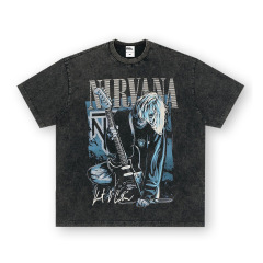NIRVANA Band (260G washed distressed version)