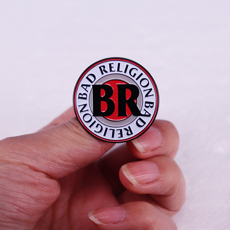 Heavy Metal Band Logo Pins Collection