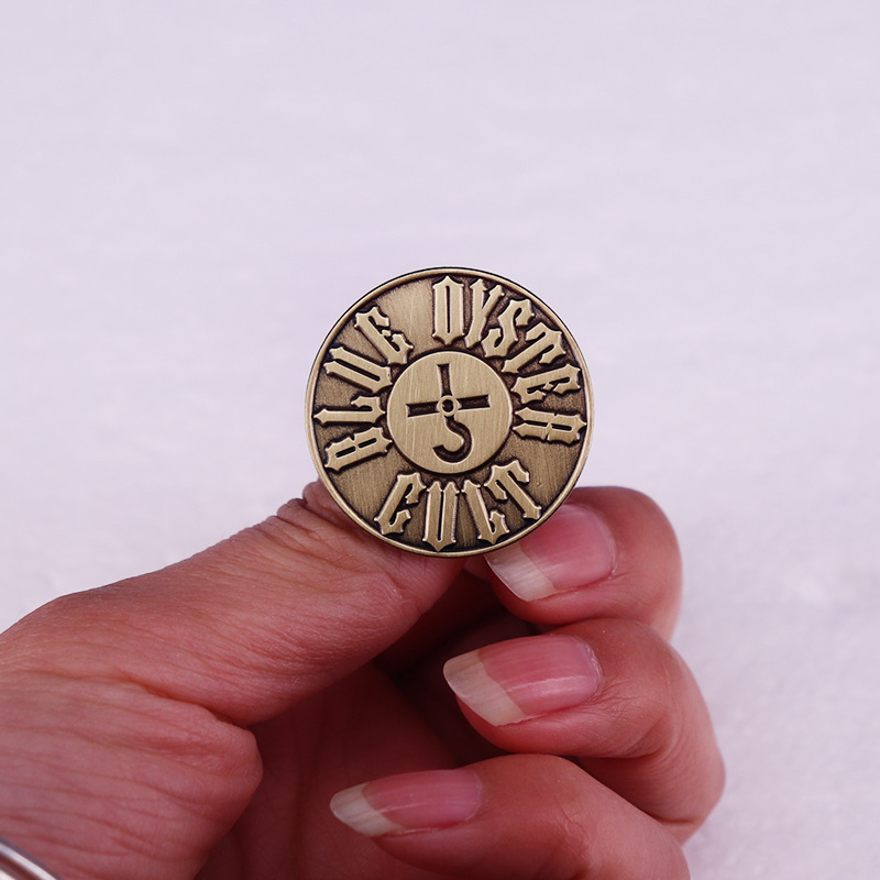 Heavy Metal Band Logo Pins Collection