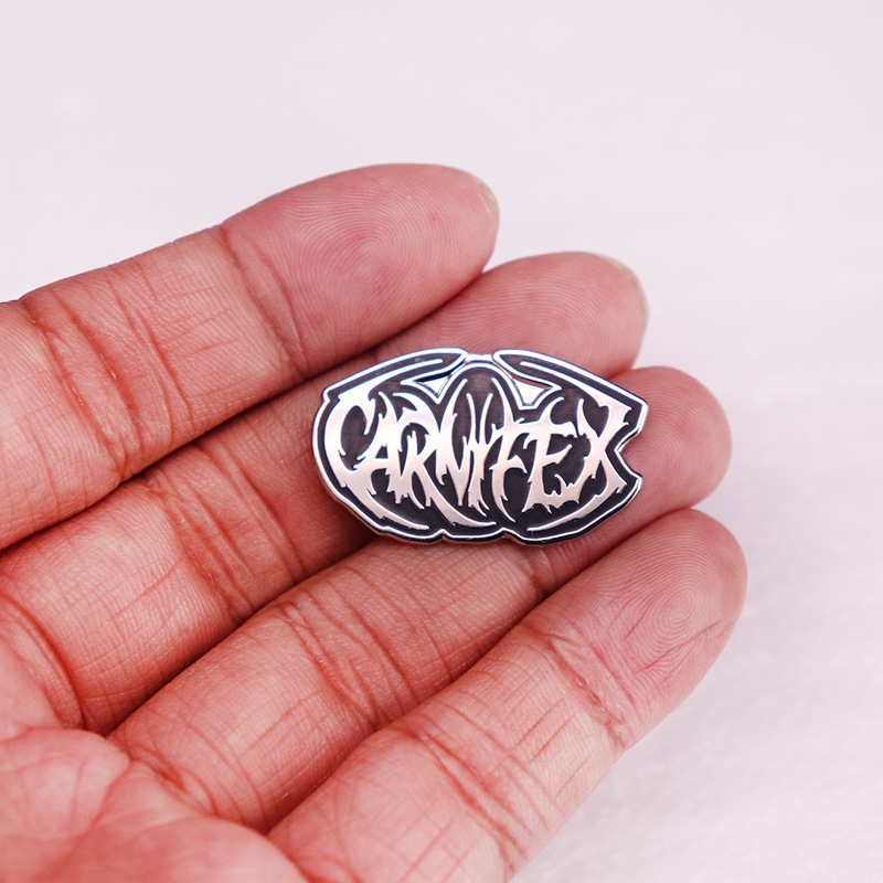 Heavy Metal Band Logo Pins Collection