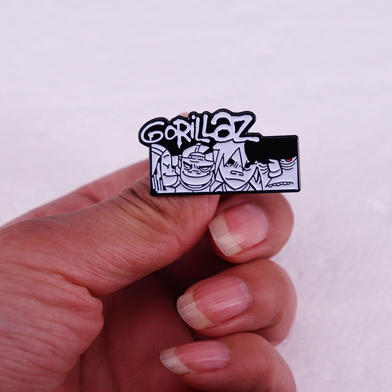 Heavy Metal Band Logo Pins Collection