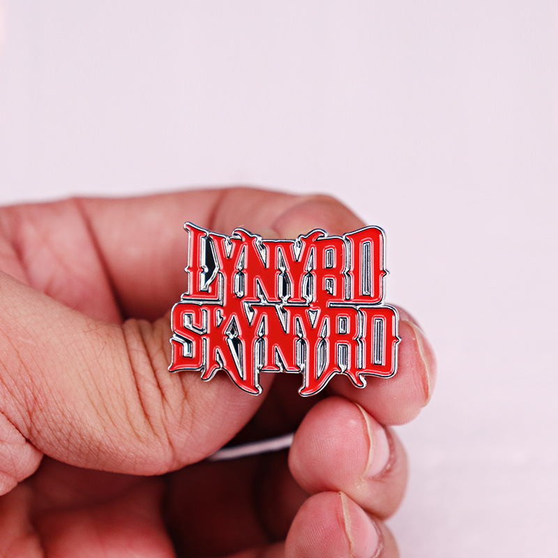 Heavy Metal Band Logo Pins Collection