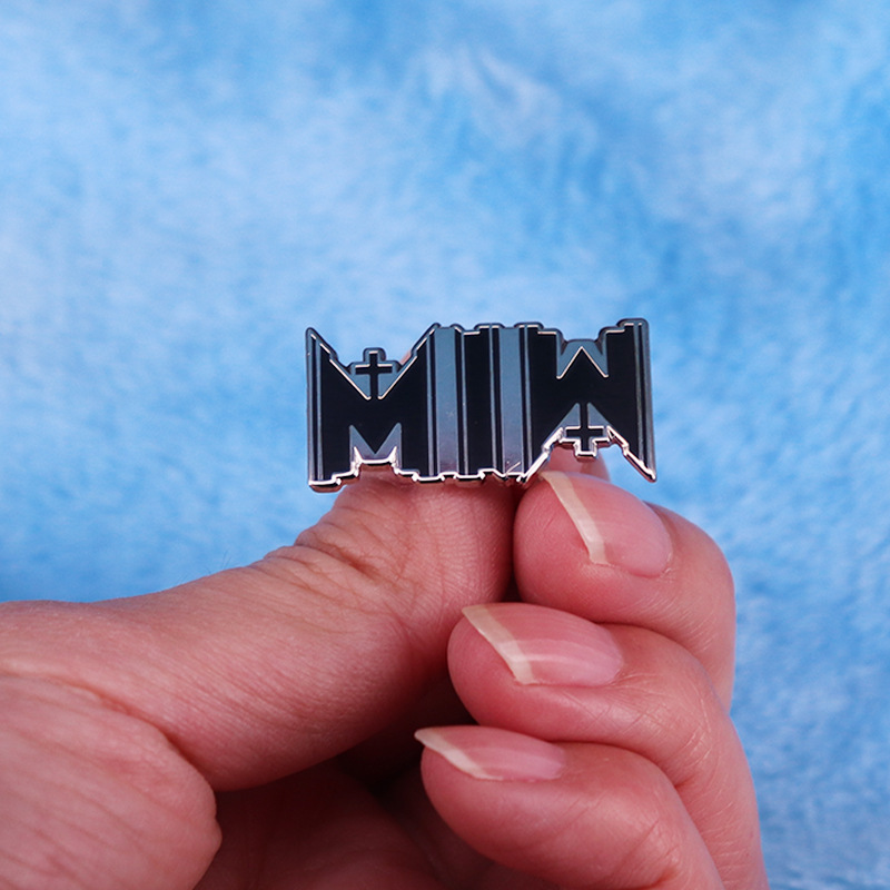 Heavy Metal Band Logo Pins Collection