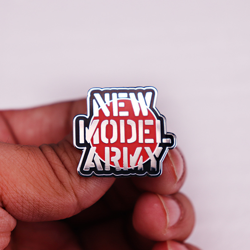 Heavy Metal Band Logo Pins Collection