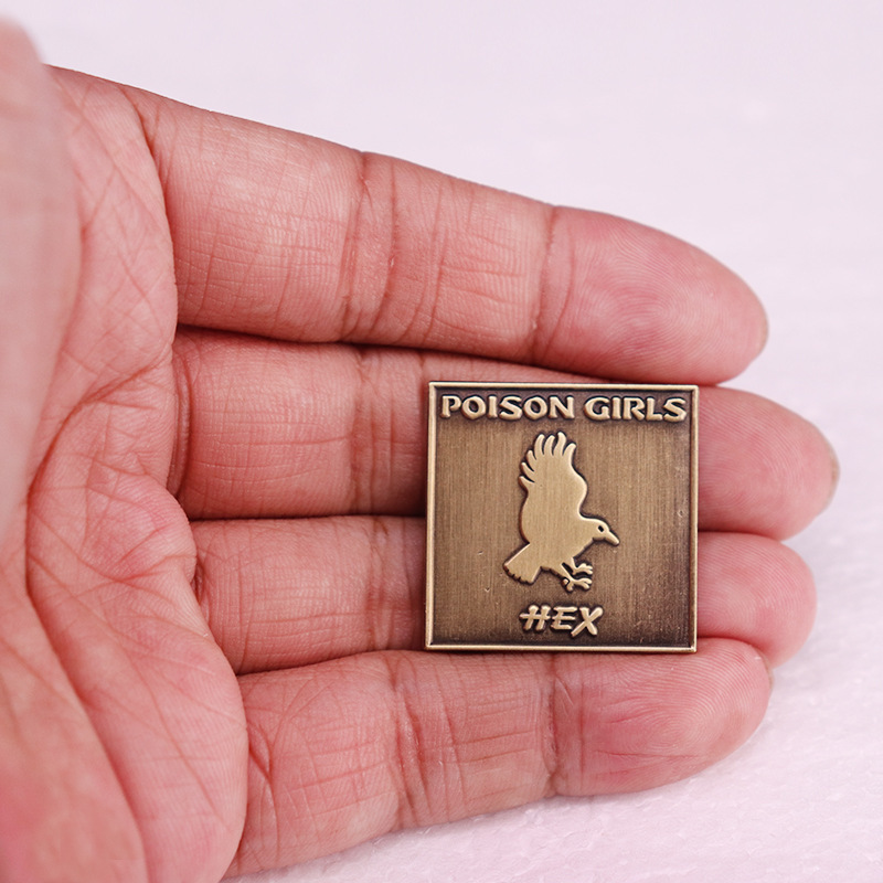 Heavy Metal Band Logo Pins Collection