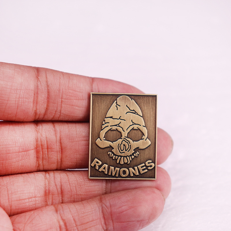 Heavy Metal Band Logo Pins Collection