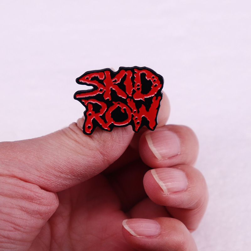 Heavy Metal Band Logo Pins Collection