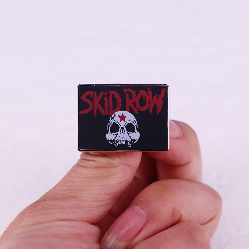 Heavy Metal Band Logo Pins Collection