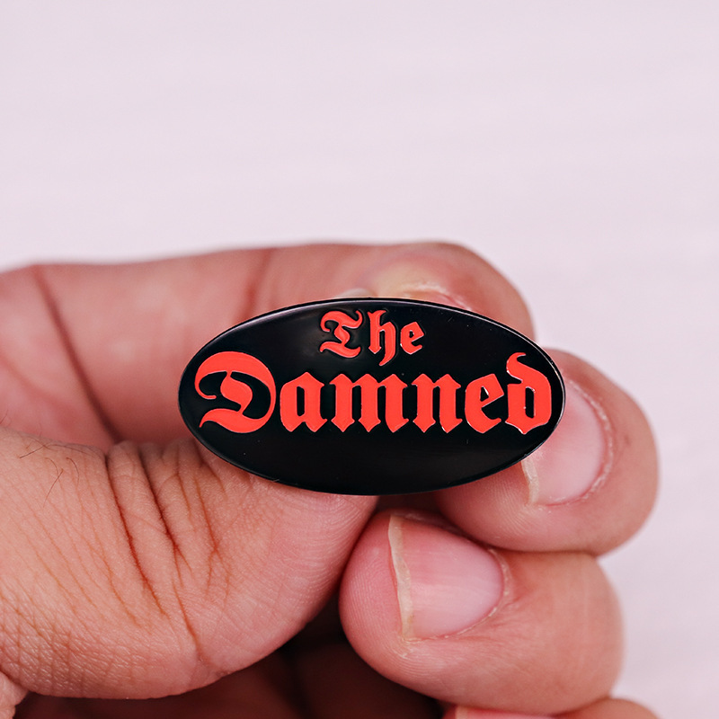 Heavy Metal Band Logo Pins Collection