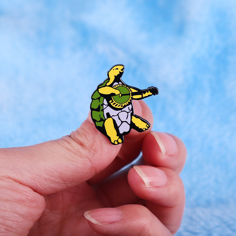 Heavy Metal Band Logo Pins Collection