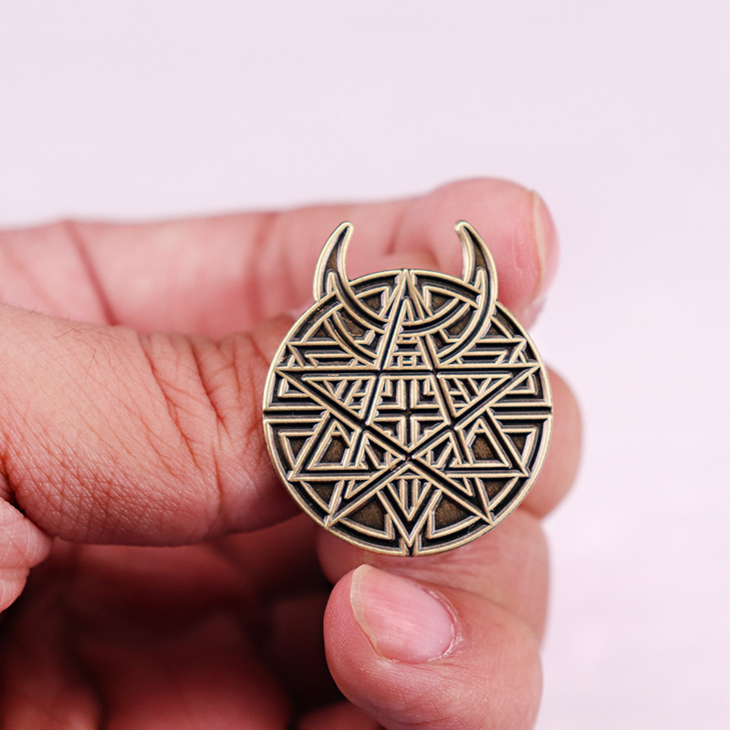 Heavy Metal Band Logo Pins Collection