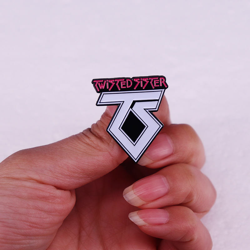 Heavy Metal Band Logo Pins Collection