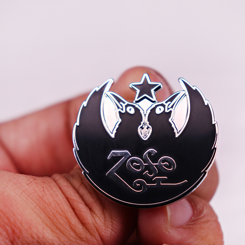 Heavy Metal Band Logo Pins Collection