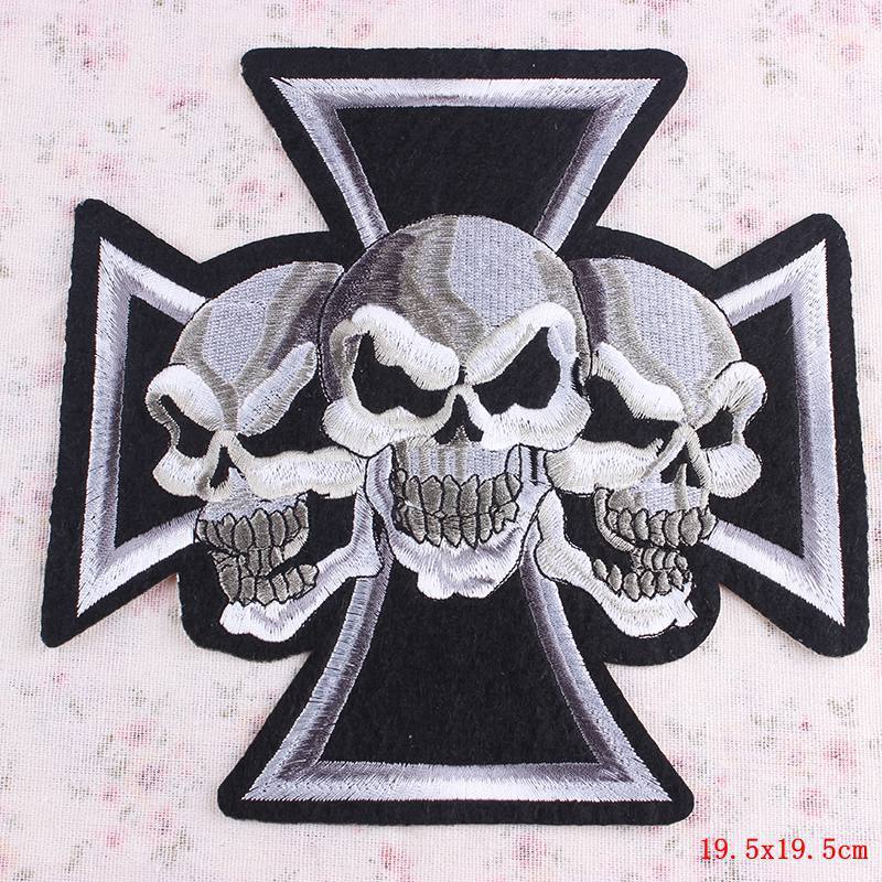 AliExpress specializes in punk large cloth patches computer embroidery clothing auxiliary DIY decorative cloth patches one piece wholesale