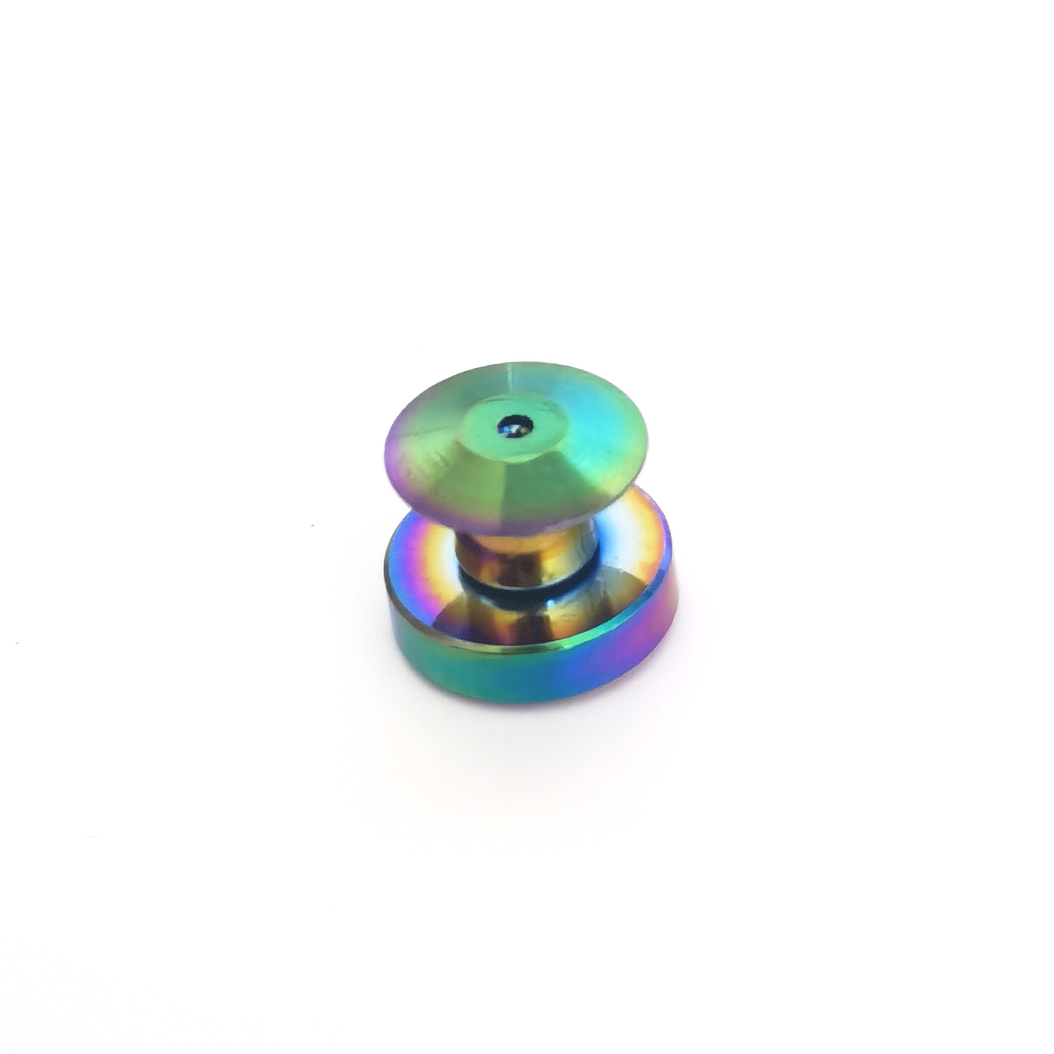 Pin-to-Magnet Adapter – Luxury Metal Clutch with Strong Magnet