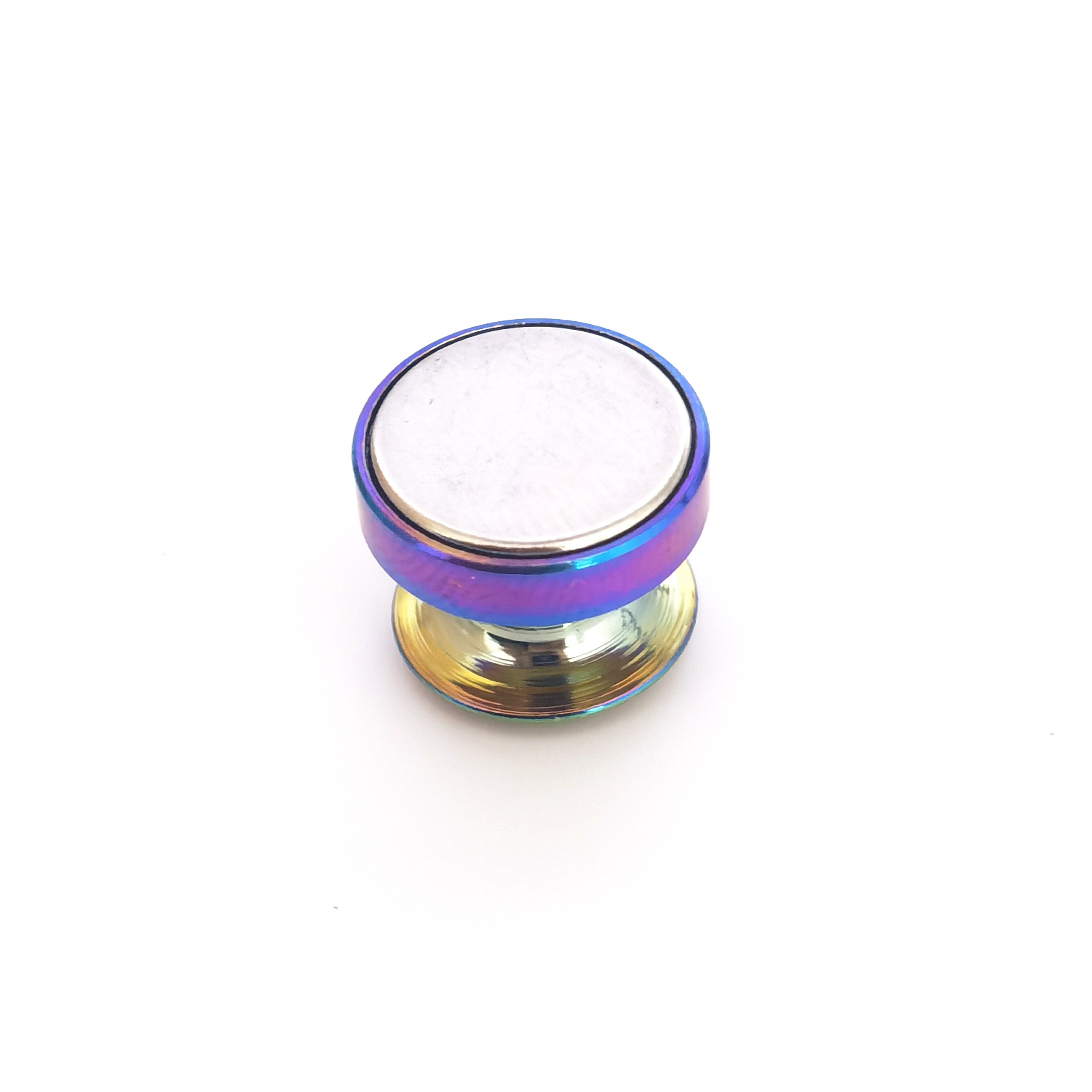 Pin-to-Magnet Adapter – Luxury Metal Clutch with Strong Magnet