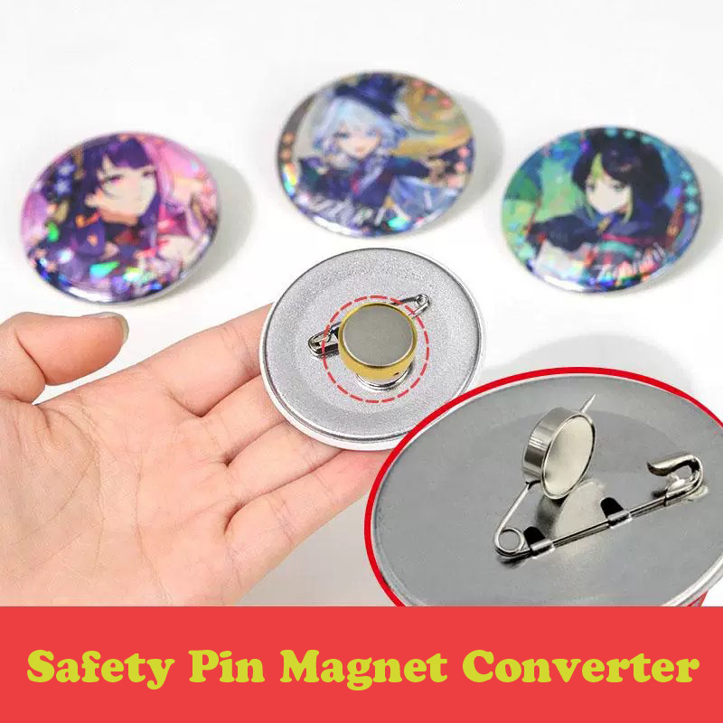 Safety Pin Magnet Converter – Powerful 10mm Magnet