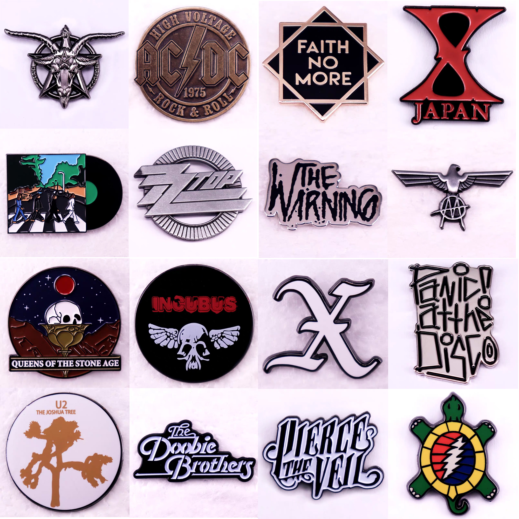 Heavy Metal ROCK Music Band Pin Collection III
