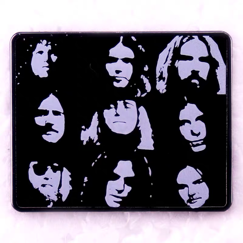 Rock On! Heavy Metal Band Pins – Vol. III