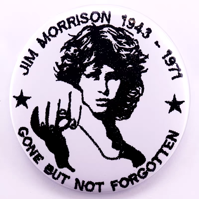Rock Band Button Pin Collection