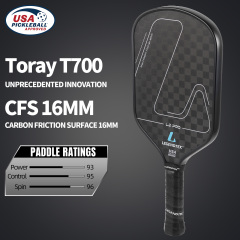 LEGENDTEK Pickleball Paddles , Carbon Friction Surface Pickleball Paddles, Pickleball Paddle USAPA APPROVED for All Levels