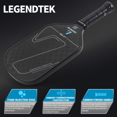 LEGENDTEK Pickleball Paddles , Carbon Friction Surface Pickleball Paddles, Pickleball Paddle USAPA APPROVED for All Levels