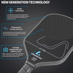LEGENDTEK Pickleball Paddles , Carbon Friction Surface Pickleball Paddles, Pickleball Paddle USAPA APPROVED for All Levels