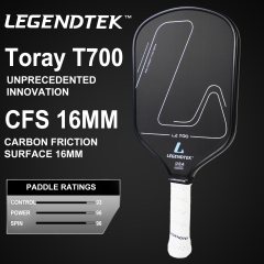 LEGENDTEK Pickleball Paddles , Carbon Friction Surface Pickleball Paddles, Pickleball Paddle USAPA APPROVED for All Levels