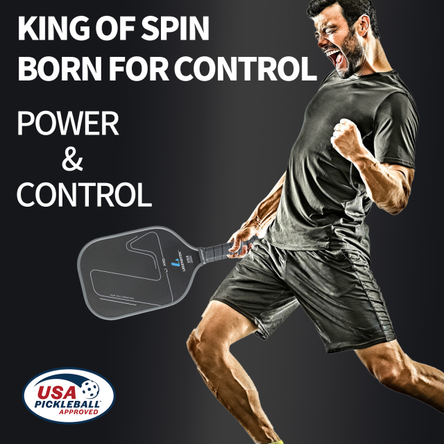 LEGENDTEK Pickleball Paddles , Carbon Friction Surface Pickleball Paddles, Pickleball Paddle USAPA APPROVED for All Levels