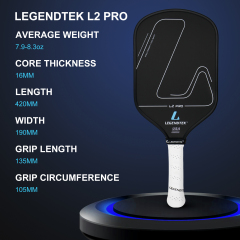 LEGENDTEK Pickleball Paddles , Carbon Friction Surface Pickleball Paddles, Pickleball Paddle USAPA APPROVED for All Levels