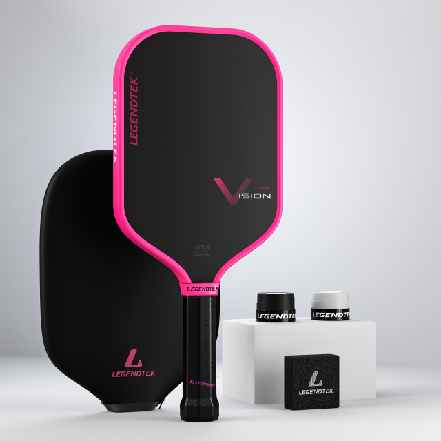 LEGENDTEK Pickleball Paddles , Carbon Friction Surface Pickleball Paddles, Pickleball Paddle USAPA APPROVED for All Levels
