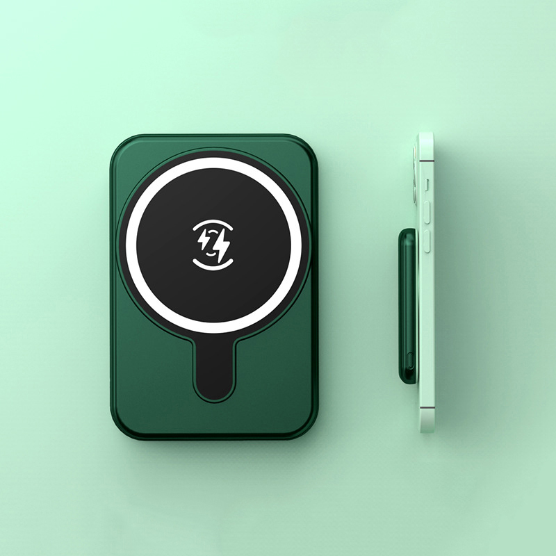 Trending Products 2023 New Arrivals Wireless Magnetic Portable Power Bank 5000mAh