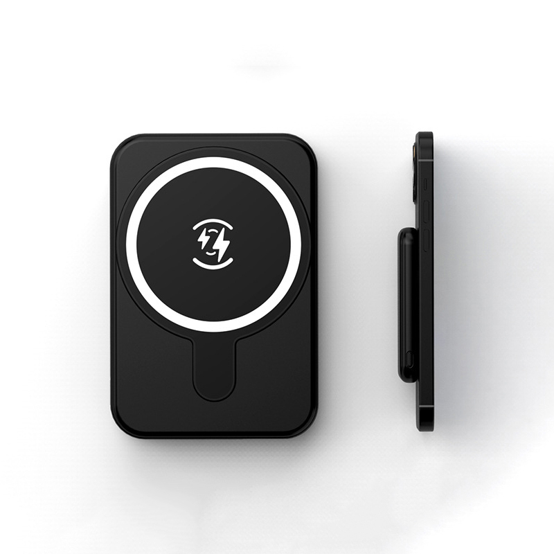 Trending Products 2023 New Arrivals Wireless Magnetic Portable Power Bank 5000mAh